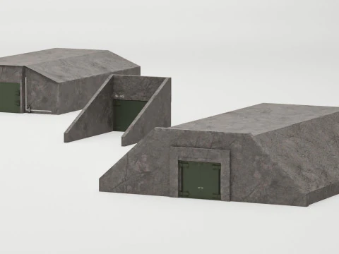 Shelter collection 3D Model