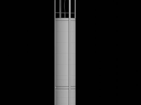 Chamber Minimal Light 3D Model