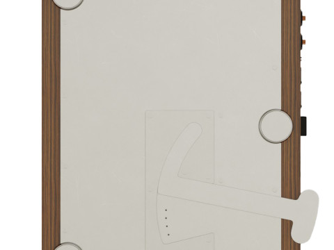 Thorens TD-907 turntable 3D 模型