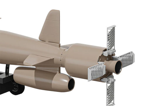 Cruise Missile 3D Model