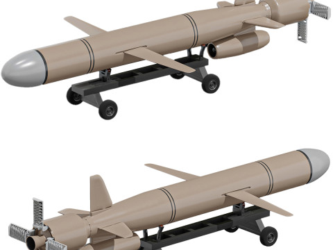 Cruise Missile Modelo 3D