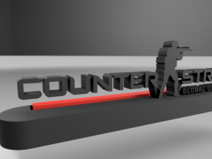 csgo collector figure 3D-Modell