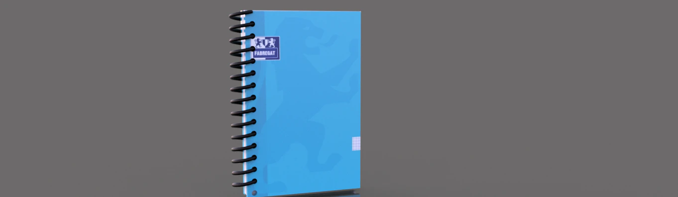 notebook 3D Model .c4d .max .obj .3ds .fbx .stl .blend 
