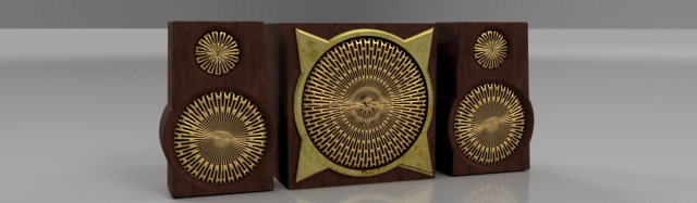 speakers 3D 모델 .c4d .max .obj .3ds .fbx .stl .blend 