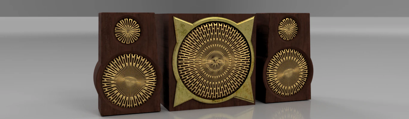 ораторы 3D Модель .c4d .max .obj .3ds .fbx .stl .blend 