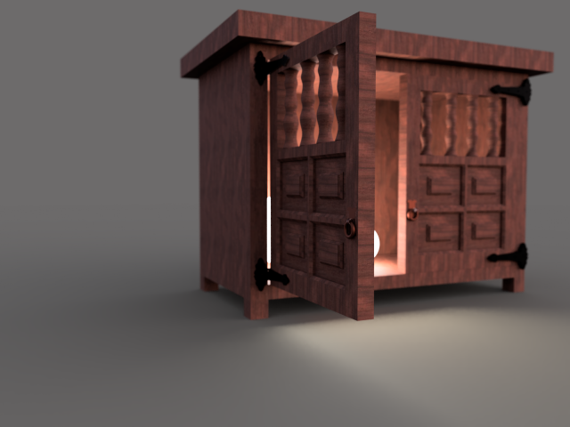small table 3D Model .c4d .max .obj .3ds .fbx .stl .blend 