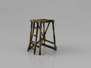 clash of clans archers tower Modèle 3D