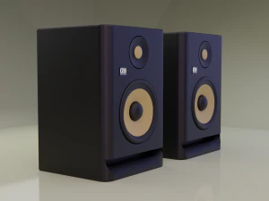 Alto-falantes KRK ROKIT 5 Modelo 3D