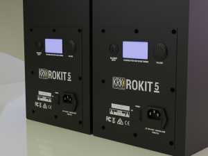 KRK ROKIT 5 speakers 3D 模型
