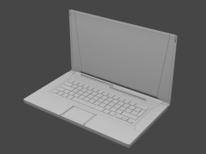 Asus TUF f15 Laptop 3D Модель