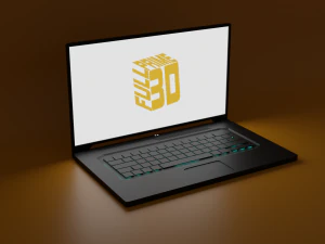 Ноутбук Asus TUF f15 3D Модель