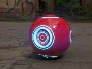 scifi drone 3D 模型