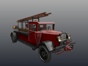 fire engine Modelo 3D