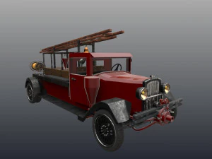 viatura de bombeiros Modelo 3D