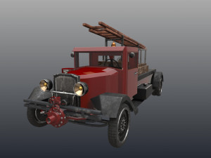 fire engine 3D Model