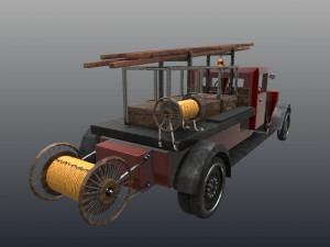 fire engine 3D Model
