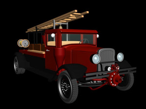 fire engine 3D Model