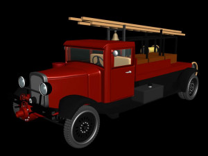fire engine 3D Model