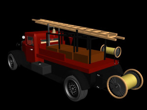 fire engine 3D Model
