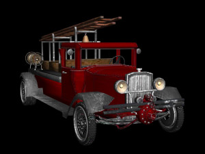 fire engine 3D Model