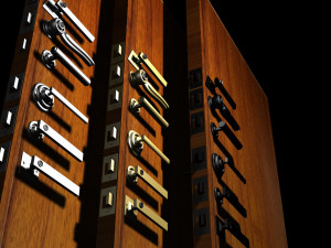 door handle of doors Modelo 3D