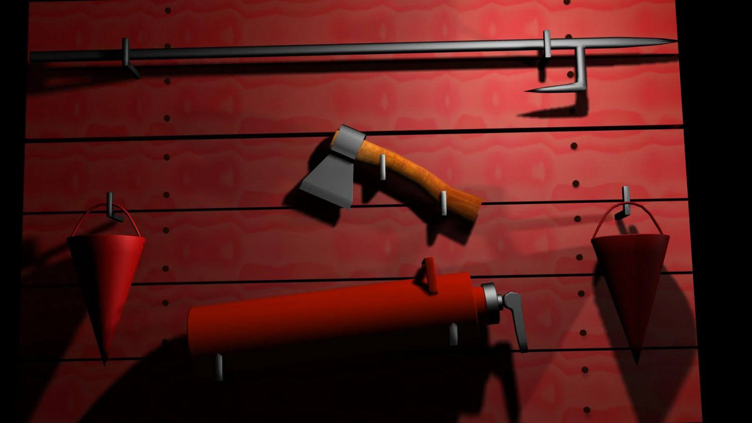 fire shield 3D Model .c4d .max .obj .3ds .fbx .stl .blend 