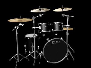 Drums 3D Model