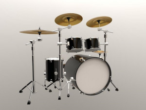 Drums 3D Model