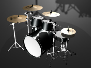 Drums 3D Model