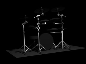 electric drums 3D Model