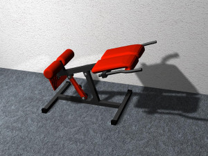 exercise equipment 3D Model