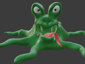 monster 3D 모델