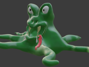 monster 3D 모델
