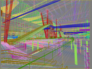 airport interior 04 3D Model
