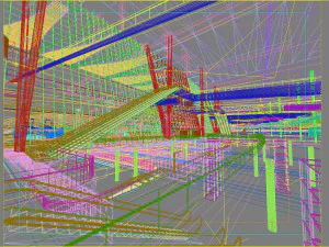airport interior 04 3D Model