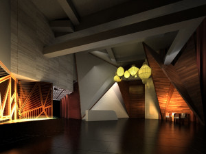 lobby 002 3D Модель