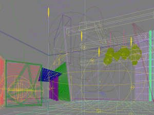 lobby 002 Model 3D