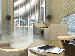 लॉबी 004 3D मॉडल