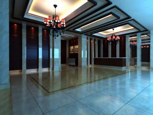 lobby 005 3D Model