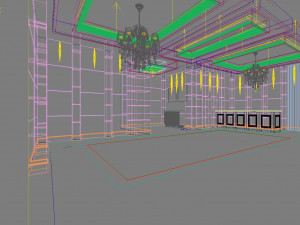 lobby 005 Modèle 3D