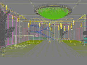 lobby 007 3D Model
