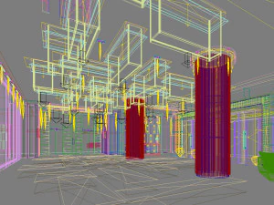 lobby 011 3D Model