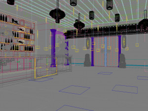 lobby 012 Model 3D