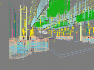 lobby 013 3D 모델