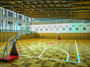 basketball gym 001 3Dモデル
