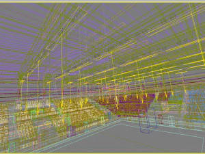 basketball gym 002 3D Model