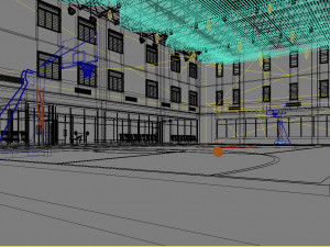 basketball gym 003 Modelo 3D
