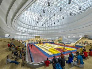 बास्केटबॉल जिम 004 3D मॉडल