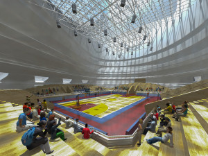 basketball gym 004 3D Модель