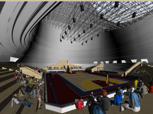 basketball gym 004 3D Модель